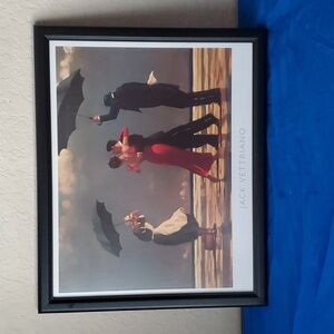 The Singing Butler Framed On Paper by Jack Vettriano Print